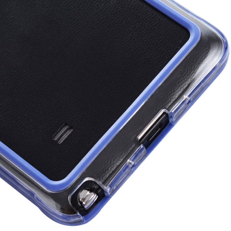 Transparent Plastic + TPU Frame Case for Galaxy Note 4