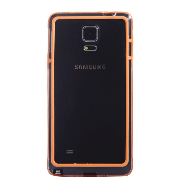 Transparent Plastic + TPU Frame Case for Galaxy Note 4