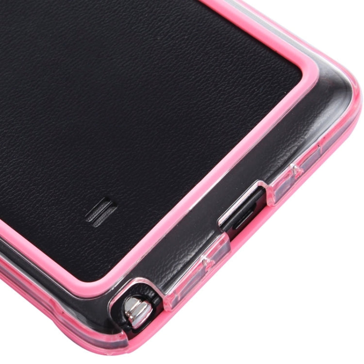 Transparent Plastic + TPU Frame Case for Galaxy Note 4