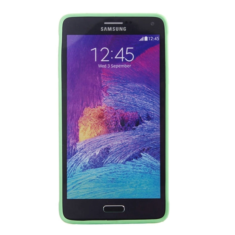 Transparent Plastic + TPU Frame Case for Galaxy Note 4