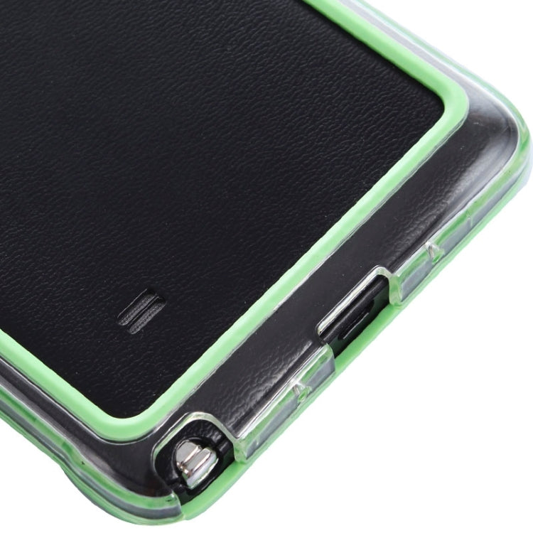 Transparent Plastic + TPU Frame Case for Galaxy Note 4