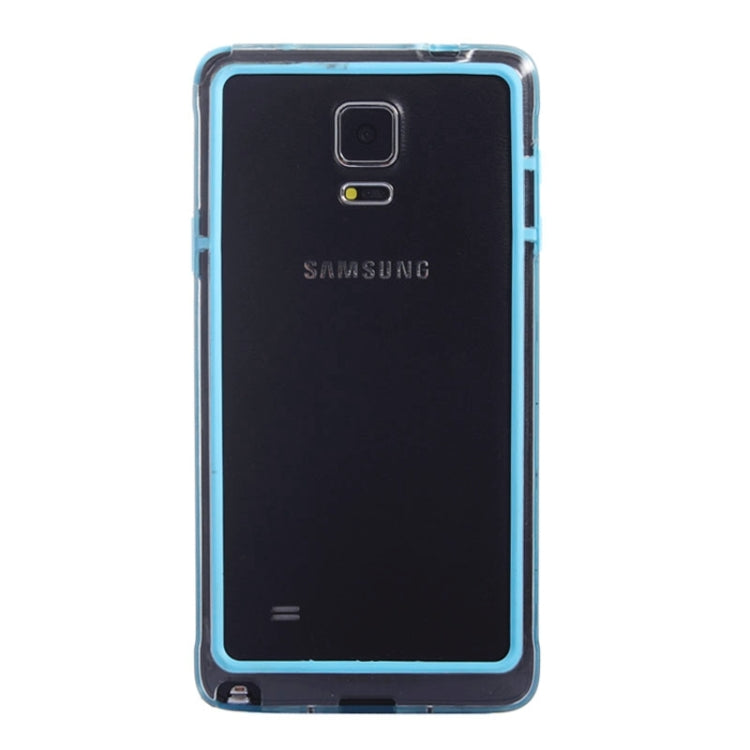 Transparent Plastic + TPU Frame Case for Galaxy Note 4