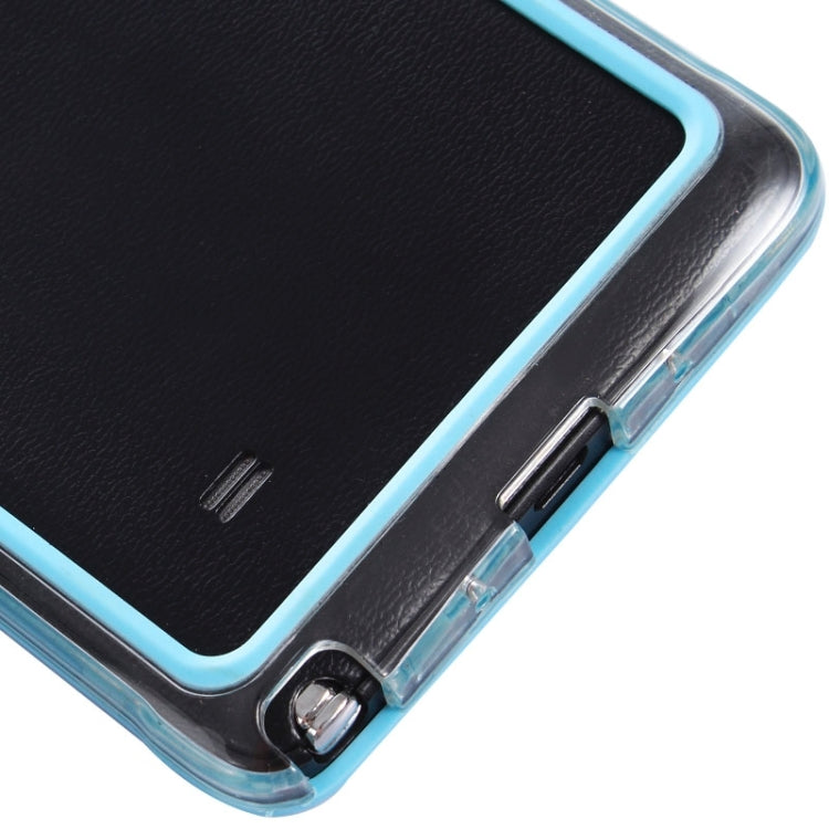 Transparent Plastic + TPU Frame Case for Galaxy Note 4