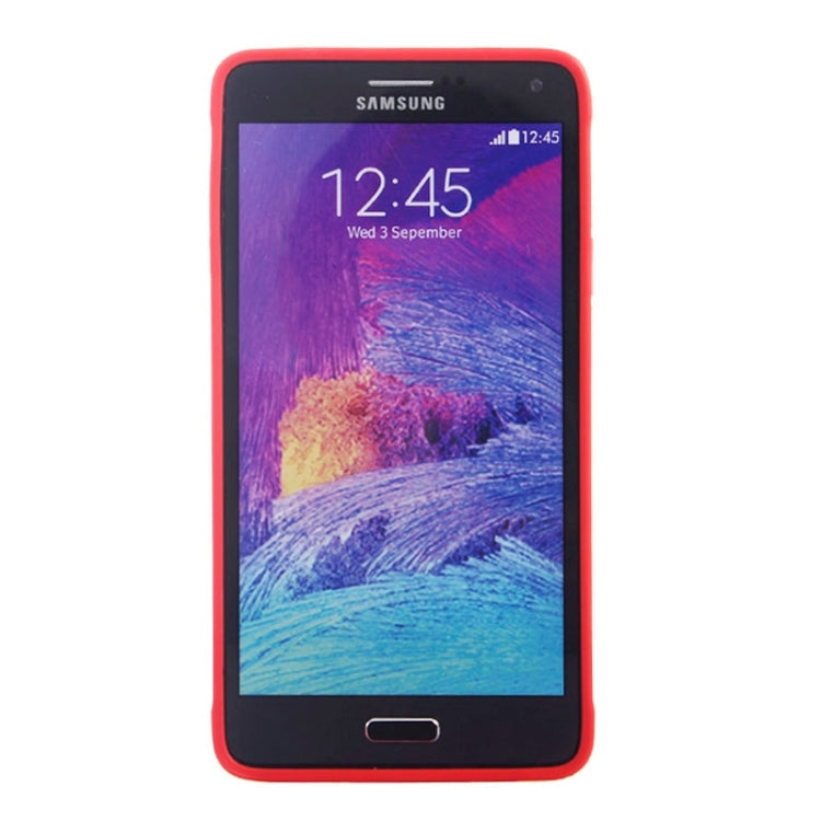 Transparent Plastic + TPU Frame Case for Galaxy Note 4