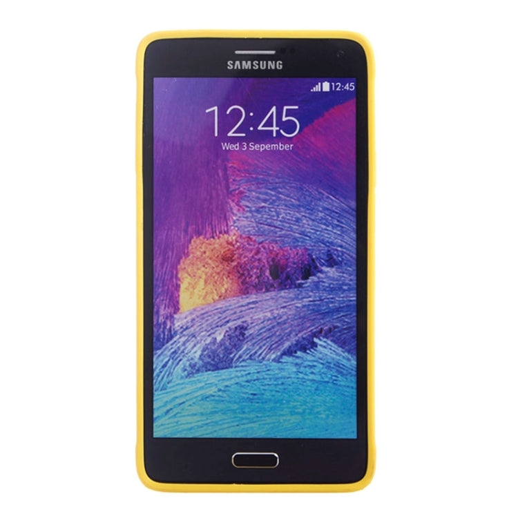 Transparent Plastic + TPU Frame Case for Galaxy Note 4