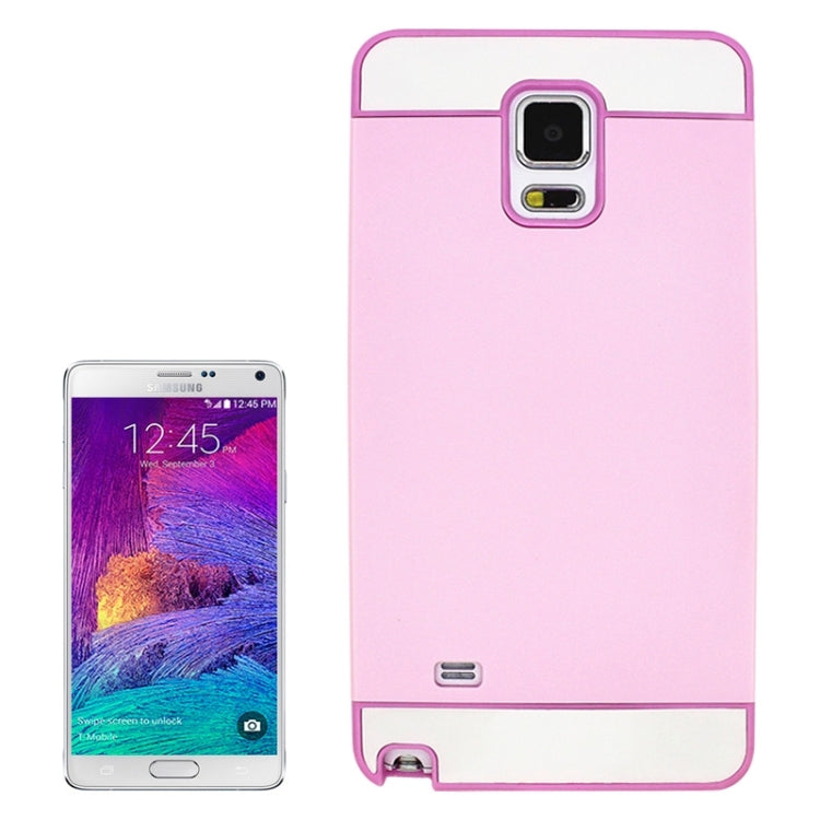 2 in 1 Hybrid TPU + PC Bumper Case for Galaxy Note 4