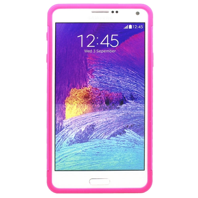 2 in 1 Hybrid TPU + PC Bumper Case for Galaxy Note 4