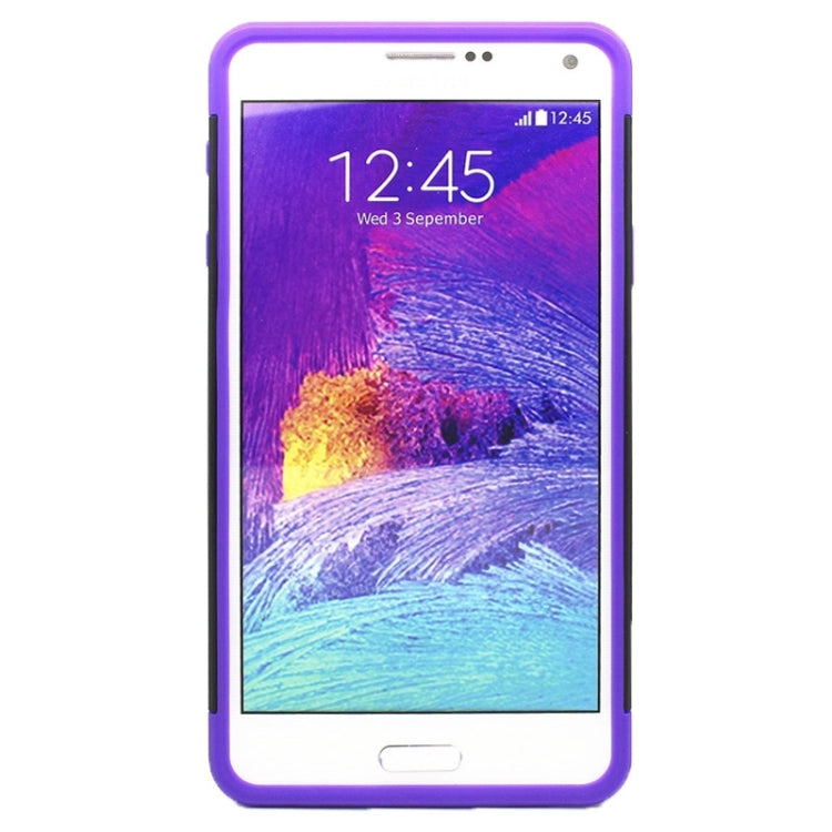 2 in 1 Hybrid TPU + PC Bumper Case for Galaxy Note 4