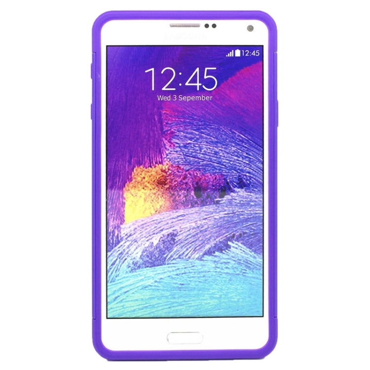 2 in 1 Hybrid TPU + PC Bumper Case for Galaxy Note 4