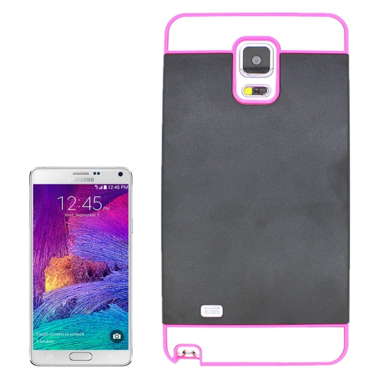 2 in 1 Hybrid TPU + PC Bumper Case for Galaxy Note 4