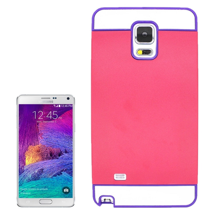 2 in 1 Hybrid TPU + PC Bumper Case for Galaxy Note 4
