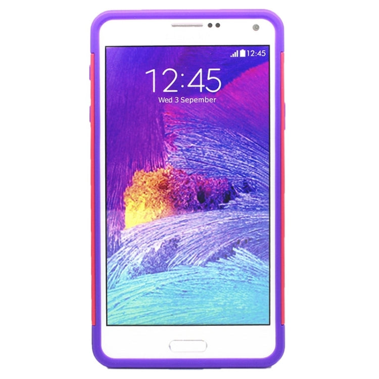 2 in 1 Hybrid TPU + PC Bumper Case for Galaxy Note 4