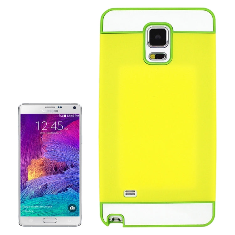 2 in 1 Hybrid TPU + PC Bumper Case for Galaxy Note 4