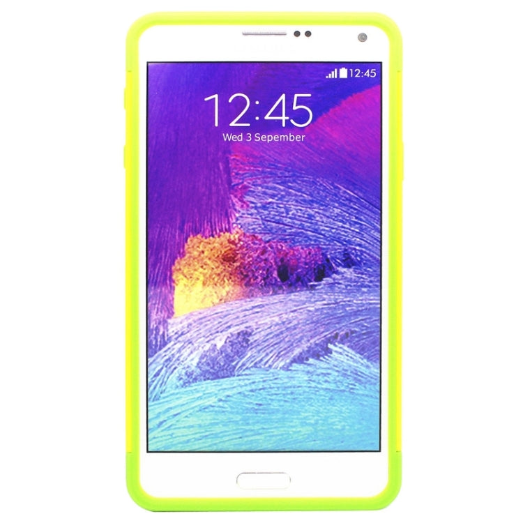 2 in 1 Hybrid TPU + PC Bumper Case for Galaxy Note 4