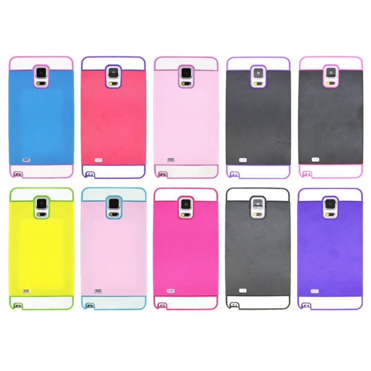 2 in 1 Hybrid TPU + PC Bumper Case for Galaxy Note 4