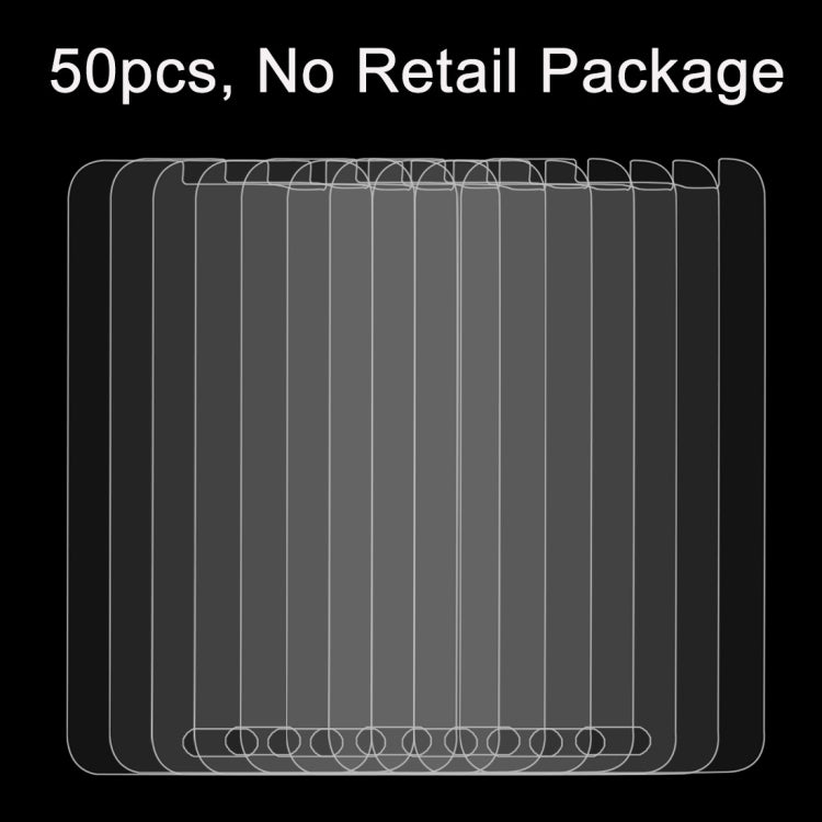 50 PCS for Galaxy A3 / A300 0.26mm 9H Surface Hardness 2.5D Explosion-proof Tempered Glass Film, No Retail Package