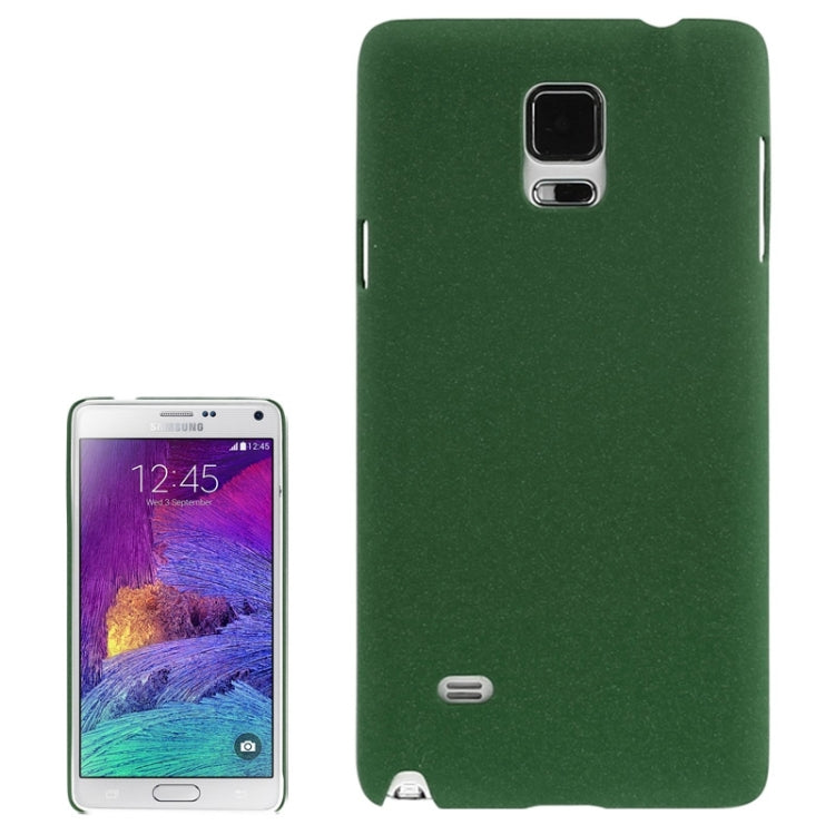 ENKAY Quicksand Style Protective Plastic Case for Galaxy Note 4