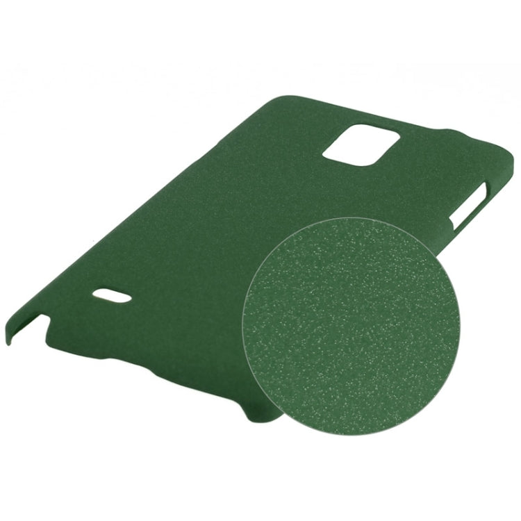 ENKAY Quicksand Style Protective Plastic Case for Galaxy Note 4