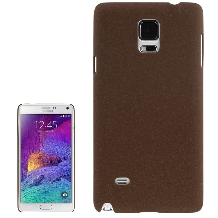 ENKAY Quicksand Style Protective Plastic Case for Galaxy Note 4