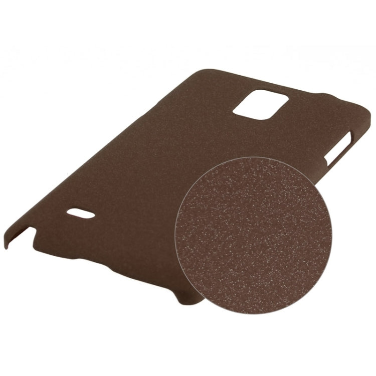 ENKAY Quicksand Style Protective Plastic Case for Galaxy Note 4