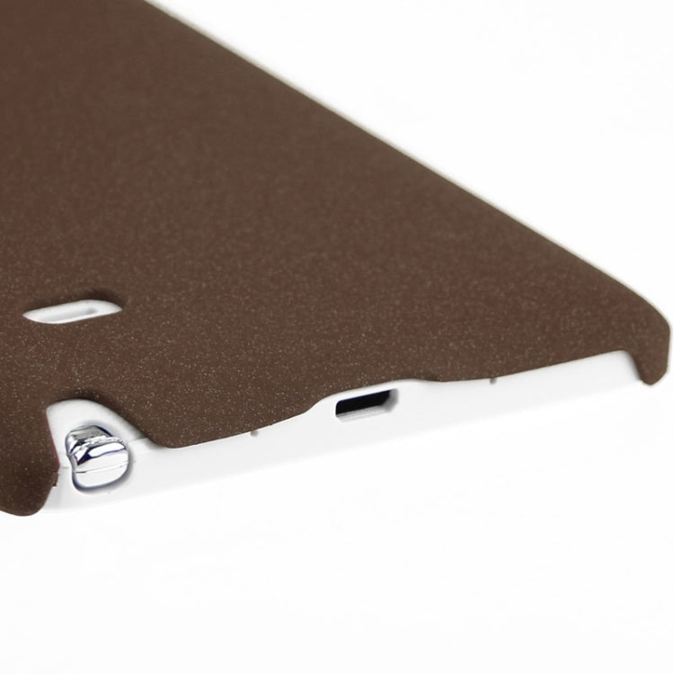 ENKAY Quicksand Style Protective Plastic Case for Galaxy Note 4