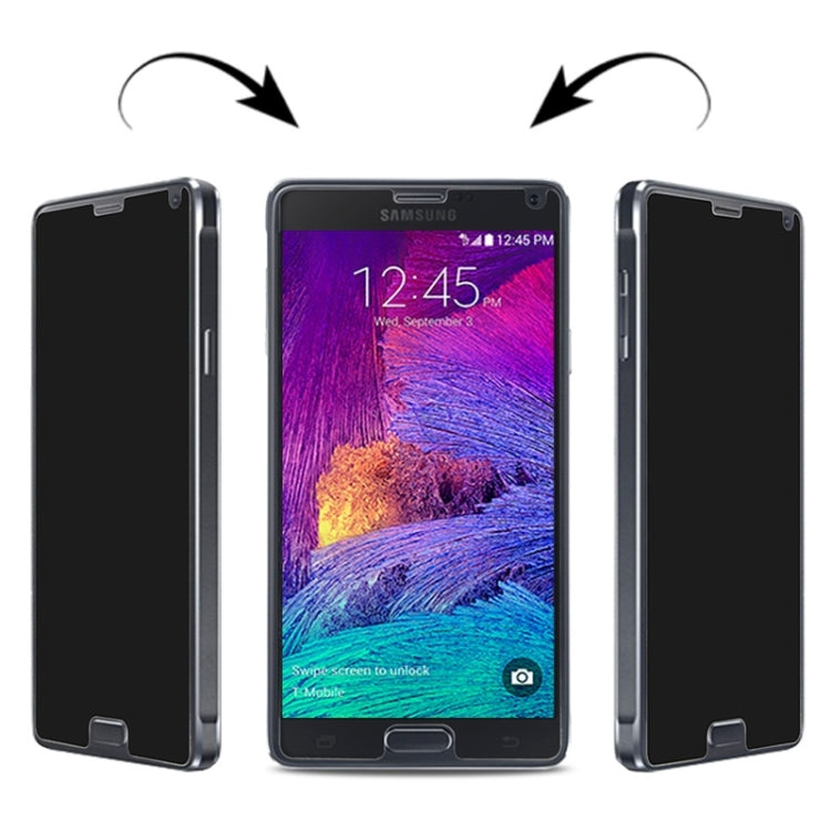 Explosion-proof Tempered Glass Anti-spy Privacy Film for Galaxy Note 4