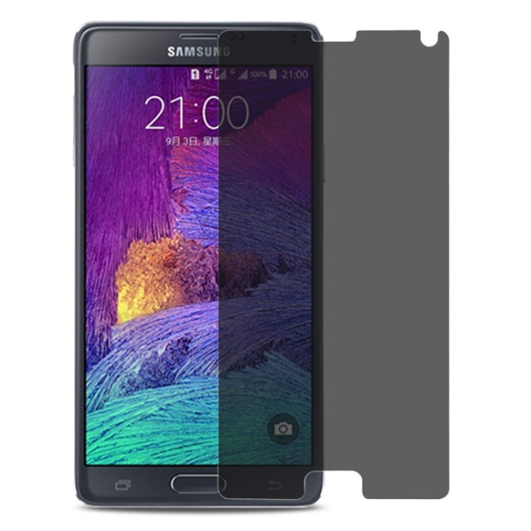 Explosion-proof Tempered Glass Anti-spy Privacy Film for Galaxy Note 4