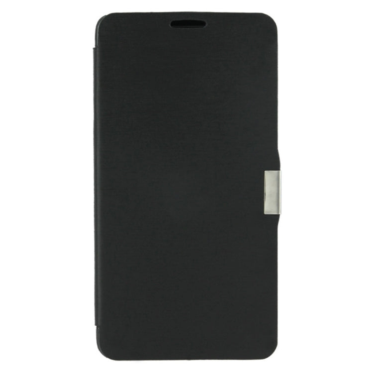 Brushed Texture Magnet Buckle Leather Case for Galaxy Note 4 N910