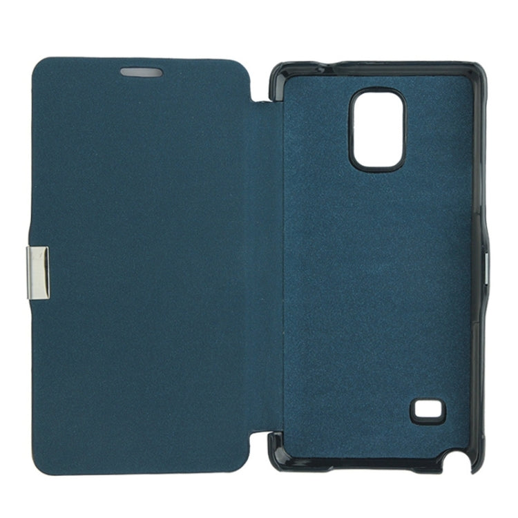 Brushed Texture Magnet Buckle Leather Case for Galaxy Note 4 N910