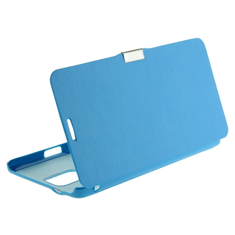 Brushed Texture Magnet Buckle Leather Case for Galaxy Note 4 N910
