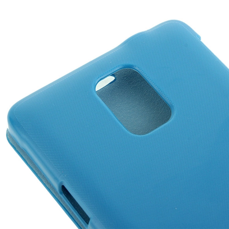 Brushed Texture Magnet Buckle Leather Case for Galaxy Note 4 N910