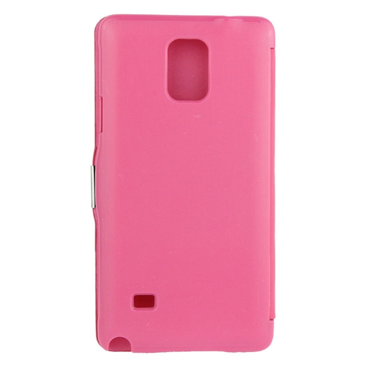 Brushed Texture Magnet Buckle Leather Case for Galaxy Note 4 N910