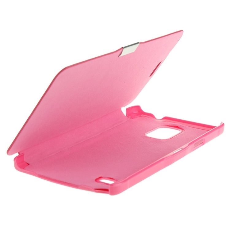 Brushed Texture Magnet Buckle Leather Case for Galaxy Note 4 N910