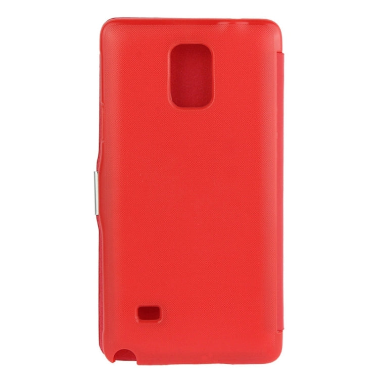Brushed Texture Magnet Buckle Leather Case for Galaxy Note 4 N910
