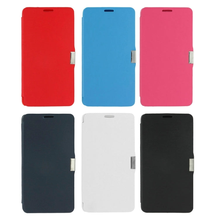 Brushed Texture Magnet Buckle Leather Case for Galaxy Note 4 N910