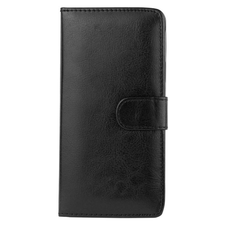 Crazy Horse Texture Magnet Buckle Leather Case with Holder & Card Slots for Galaxy Note 4 N910