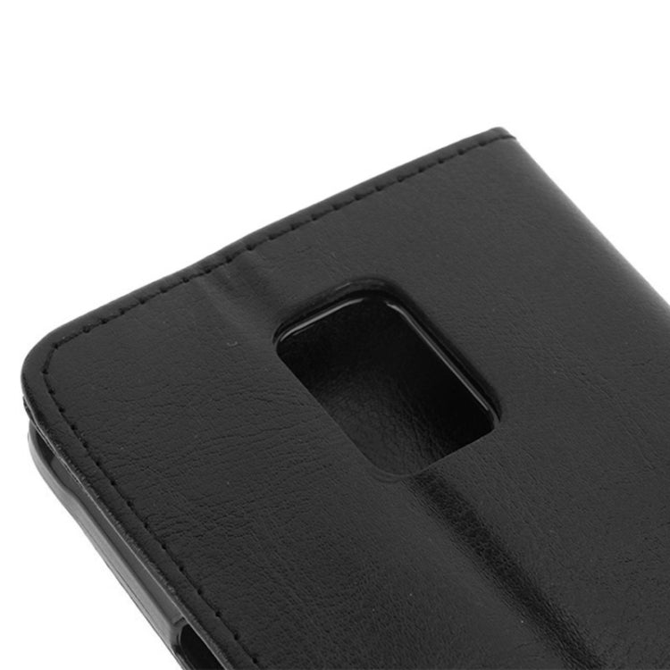Crazy Horse Texture Magnet Buckle Leather Case with Holder & Card Slots for Galaxy Note 4 N910