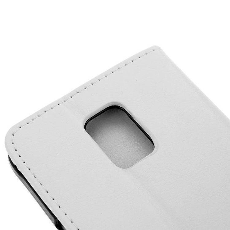 Crazy Horse Texture Magnet Buckle Leather Case with Holder & Card Slots for Galaxy Note 4 N910