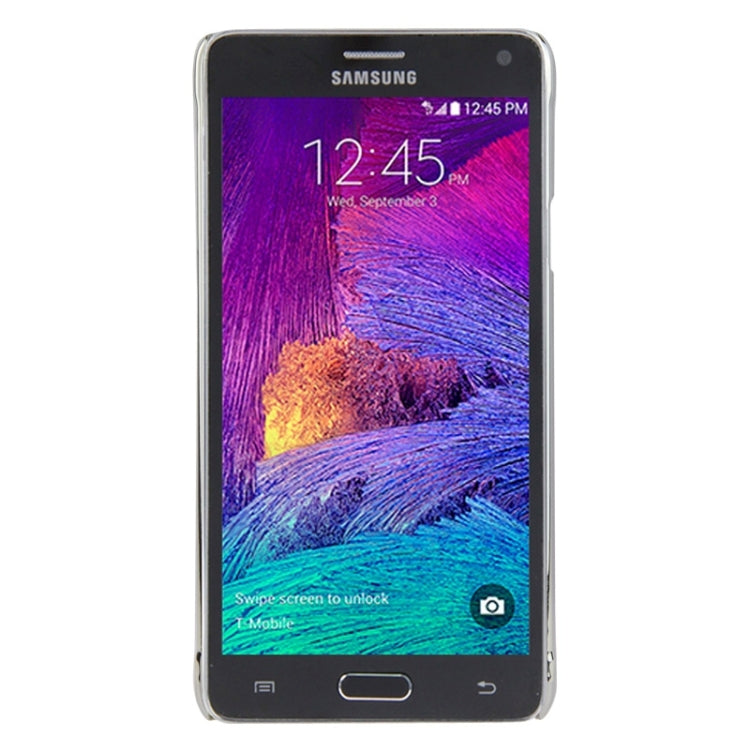 Bling Diamond Stars Encrusted Plating Skinning Plastic Case for Galaxy Note 4 / N910