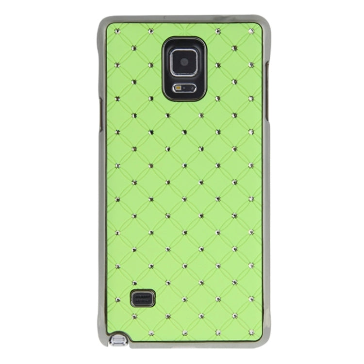 Bling Diamond Stars Encrusted Plating Skinning Plastic Case for Galaxy Note 4 / N910