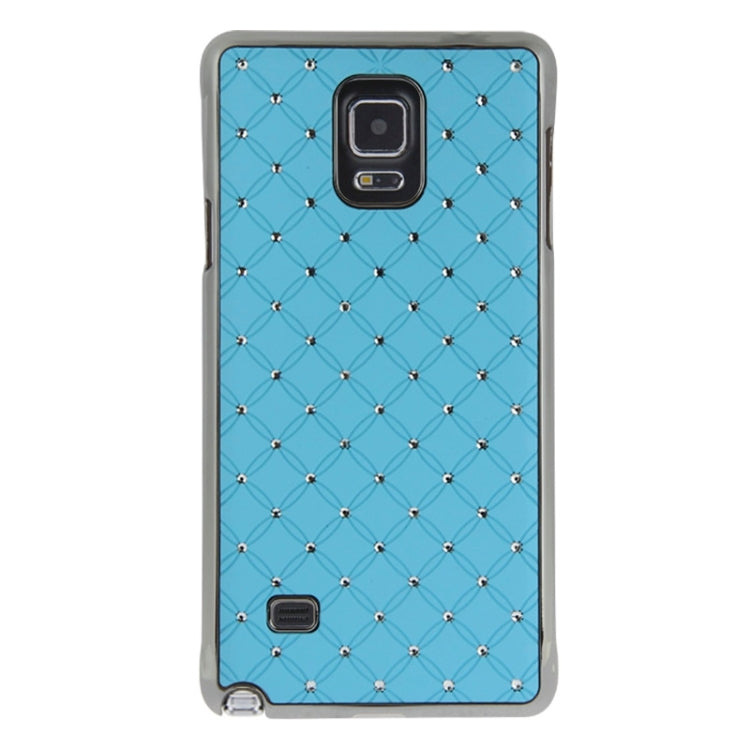 Bling Diamond Stars Encrusted Plating Skinning Plastic Case for Galaxy Note 4 / N910