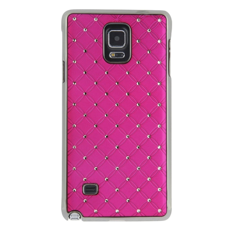 Bling Diamond Stars Encrusted Plating Skinning Plastic Case for Galaxy Note 4 / N910