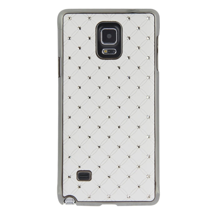 Bling Diamond Stars Encrusted Plating Skinning Plastic Case for Galaxy Note 4 / N910
