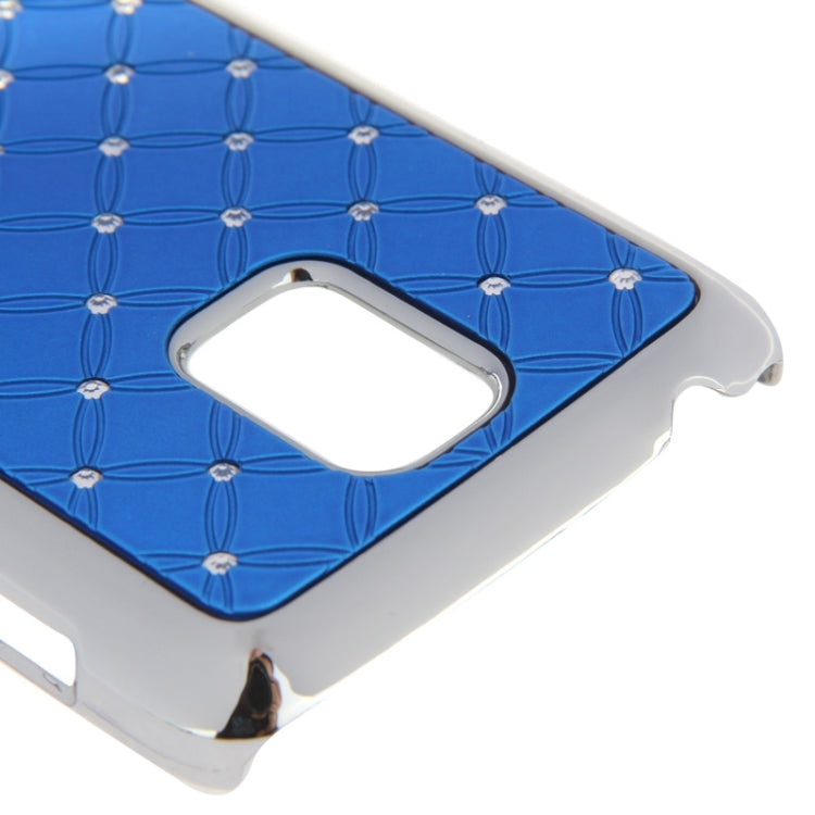 Bling Diamond Stars Encrusted Plating Skinning Plastic Case for Galaxy S5 mini / G800
