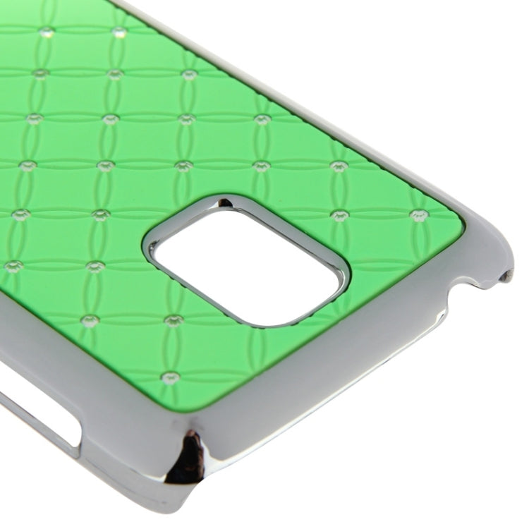 Bling Diamond Stars Encrusted Plating Skinning Plastic Case for Galaxy S5 mini / G800