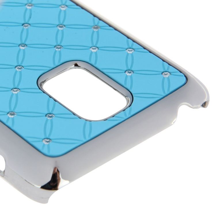 Bling Diamond Stars Encrusted Plating Skinning Plastic Case for Galaxy S5 mini / G800