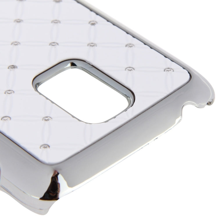 Bling Diamond Stars Encrusted Plating Skinning Plastic Case for Galaxy S5 mini / G800