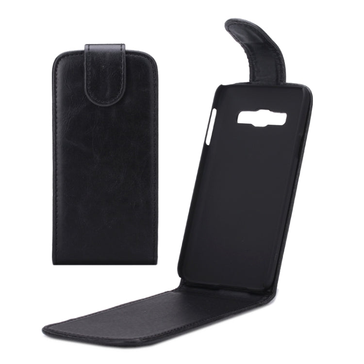 Crazy Horse Texture Vertical Flip Leather Case for Galaxy A3 / A300F