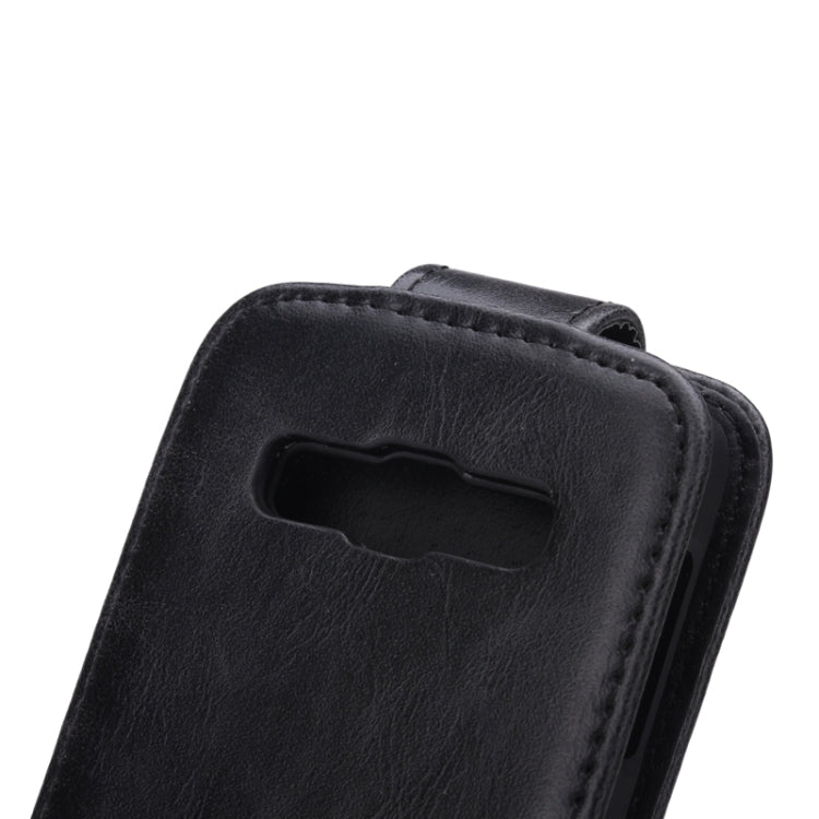 Crazy Horse Texture Vertical Flip Leather Case for Galaxy A3 / A300F