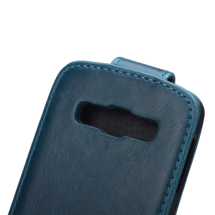 Crazy Horse Texture Vertical Flip Leather Case for Galaxy A3 / A300F